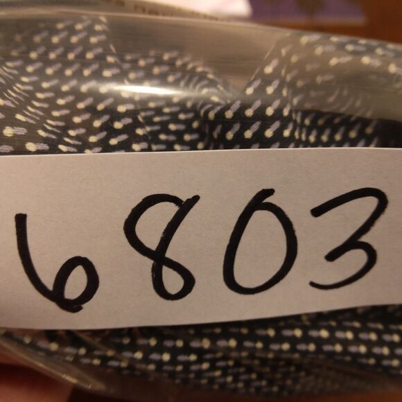 Michael Kors MK polo shirt mens L Large blue polka dot designer geometric - Picture 8 of 8